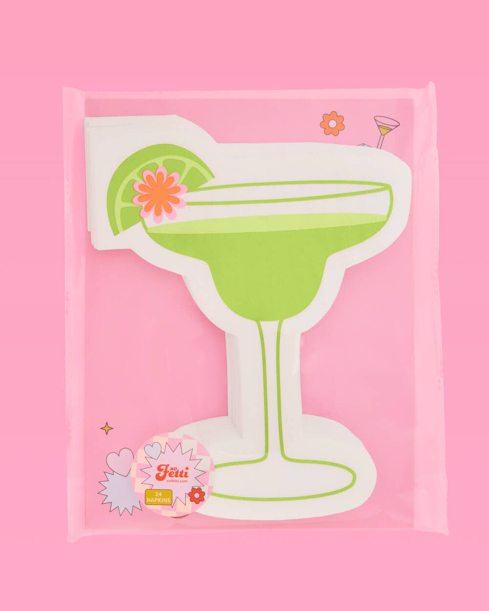 xo, Fetti - Wholesale Disposable Napkin - Margarita Napkins, Bachelorette Cinco De Mayo Fiesta6