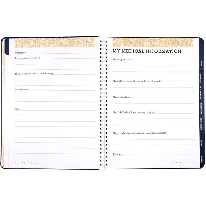 Peter Pauper Press - Wholesale Planner - I'm Dead, Now What? Organizer3