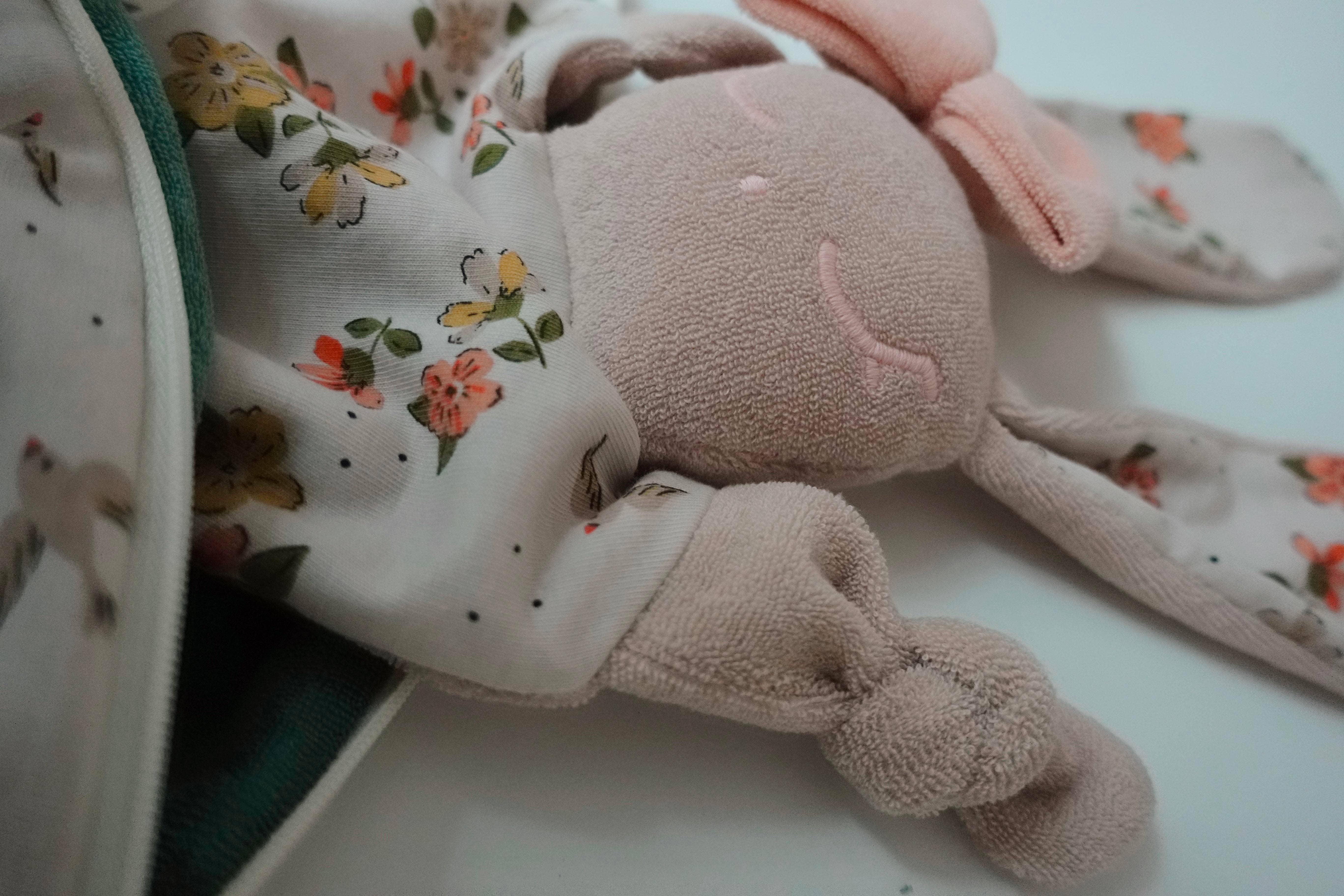 Louis & Jules Stambouli Conseil – Engroshandel Hyggetæppe - Baby – Doudou svamp chouchou – babyfugle2