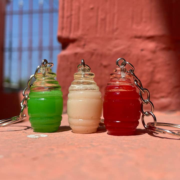 Con Huevos Mex - Wholesale Keychain - Women's - mini Agua Fresca Keychain2