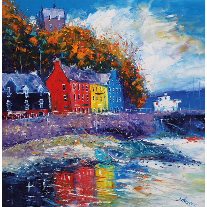 Íman Frigorífico Jolomo Reflexos do Outono Tobermory por atacado de Island Blue Publishing