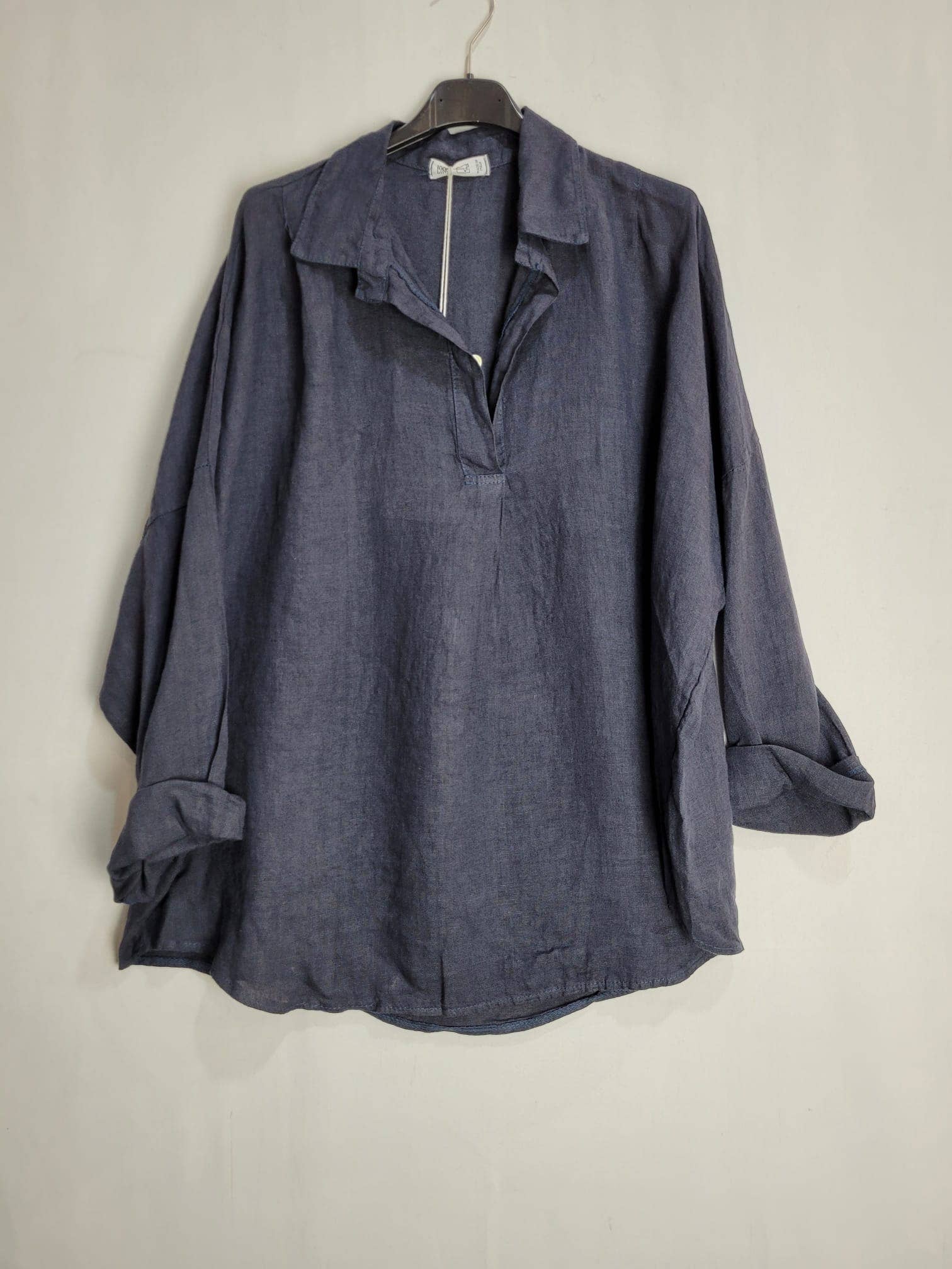 LINEN & COTTON HOUSE – Túnica - Mulher por atacado – CAMISA DE LINHO PARA MULHER 97188ROUPA PRIMAVERA VERÃO16