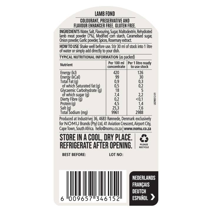 Mahdina - Vente Bouillon - Nom : Fond de bouillon d'agneau concentré 200 ml 4