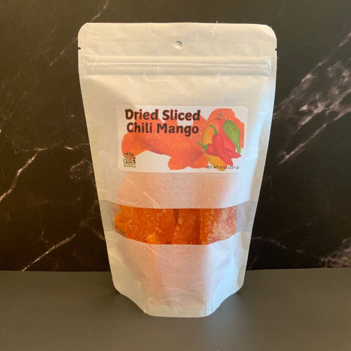 Captain Crazy’s Nuts and Fine Snacks - Wholesale Dried/Dehydrated Fruit - DRIED CHILI MANGO SLICES | Delicious Dried Fruit Snack