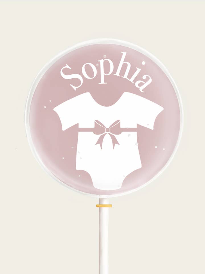 Oblaten lollipop "Baby Girl x Body" for wholesale by salonbuck