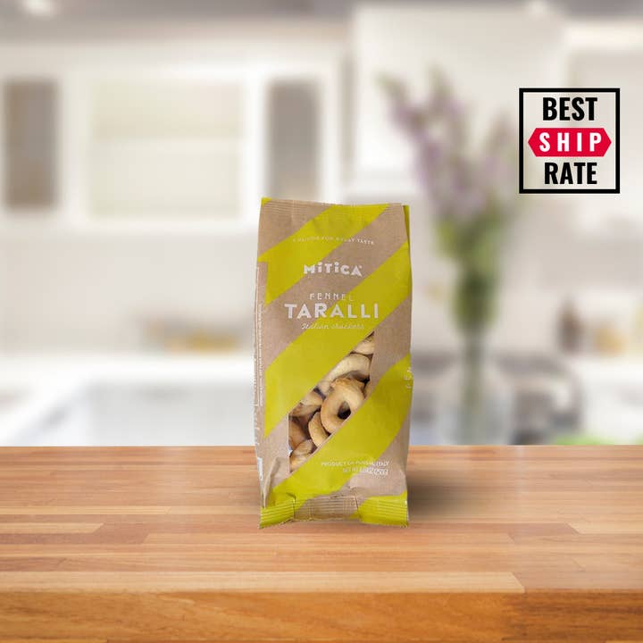 Mitica Taralli Fennel Puglia – 12 Units for wholesale by Casacella Foods