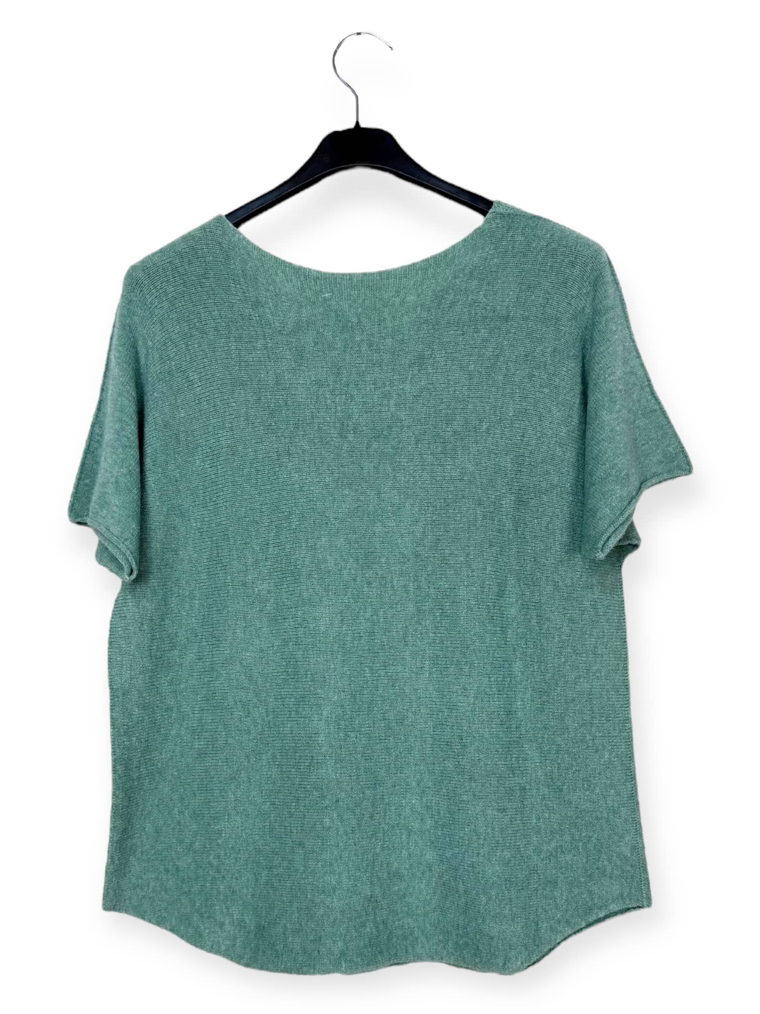 Lucky Nana - Wholesale Knit Top - Women's - AH 2203 - Soft Short-Sleeve Top37