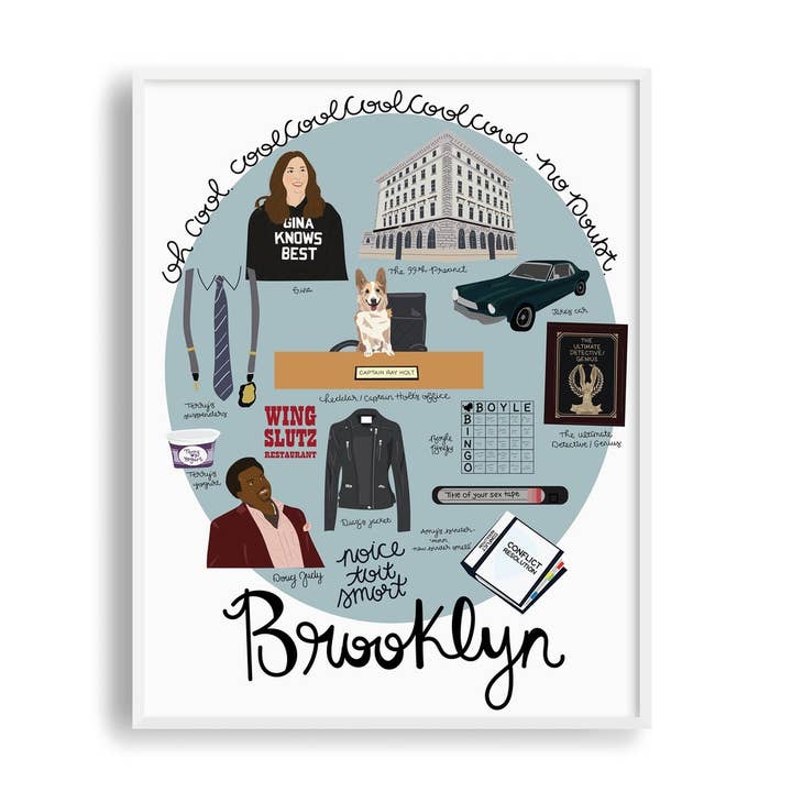 Lane Paper Works - Wholesale Art Print - Brooklyn 99 Brooklyn Print0