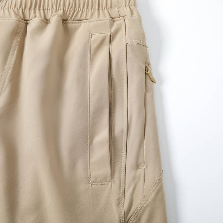 Meripex Apparel - Wholesale Athletic Shorts - Men's - Khaki Freeballers - Sport Shorts5