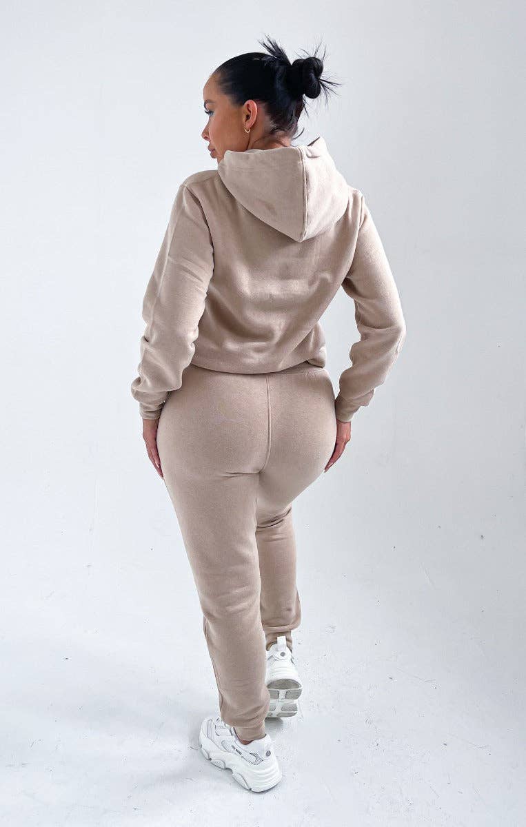 Femme Luxe - Vendita all'ingrosso Tuta sportiva - Donna - Set tuta da ginnastica Stone Hoodie & Joggers - Bellamy6