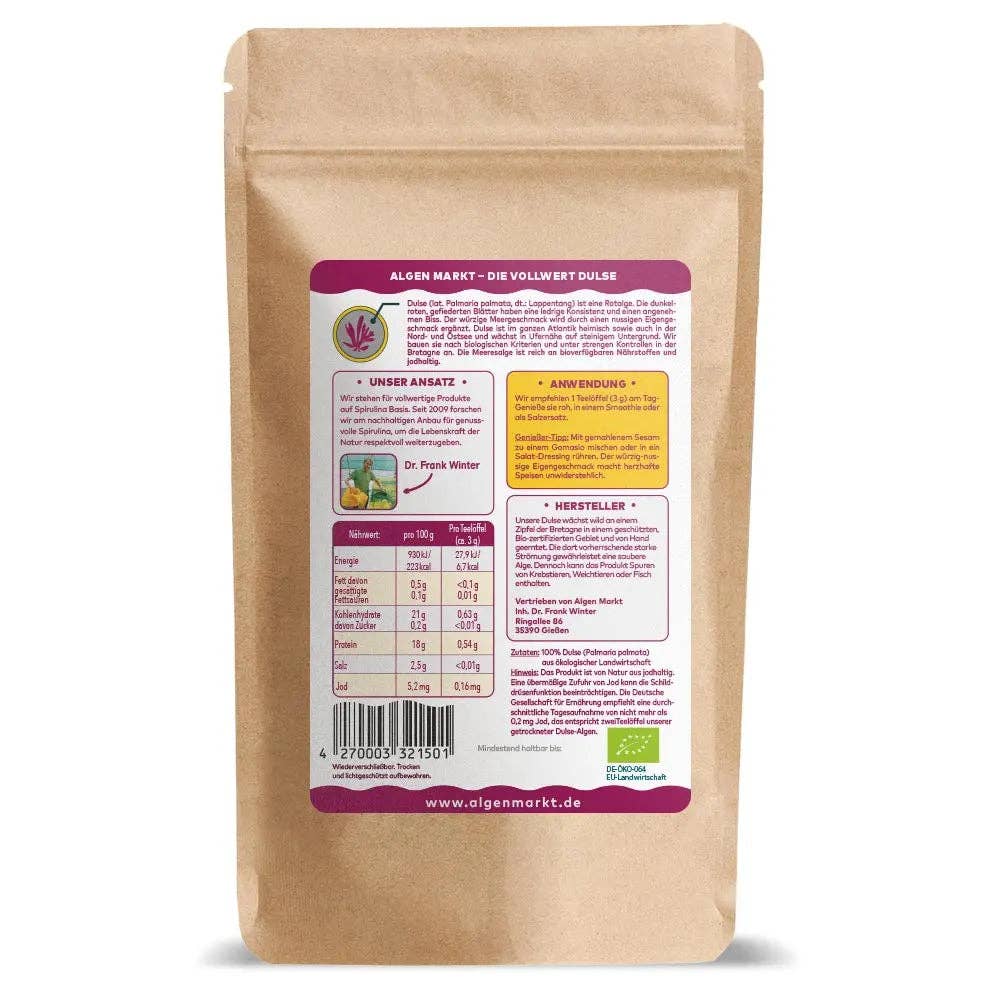 Algen Markt – wholesale Protein-/superfoodpulver – Dulseflingor5