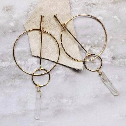 Bittersweet - Vente Boucles d'oreilles pendantes - Créoles Bloom With Grace 1