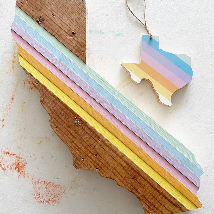 Hemlock & Heather - Wholesale Ornament - '81 Stripes Texas Ornaments