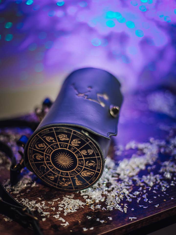 Zodiac tas astrologie sterrenbeelden heks handtas schouder voor wholesale door Costurero Real