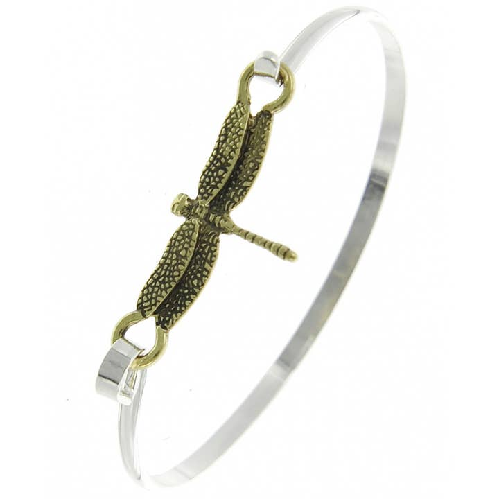 FR4583 Gepolijste koperen armband van libelle gegoten messing voor wholesale door 0011 PREMIERE