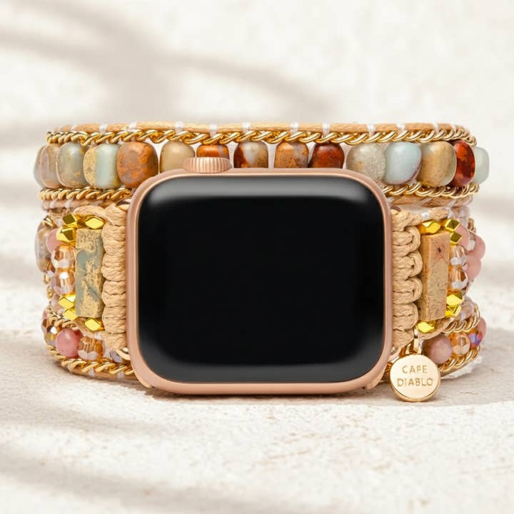 Sweet Jasper Apple Watch-band voor wholesale door Cape Diablo