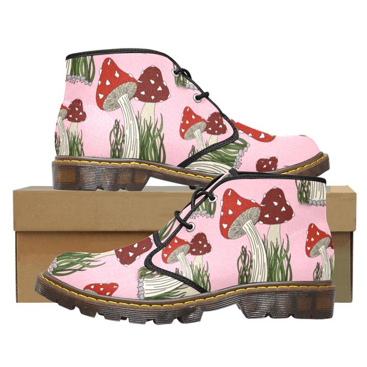 Svamp mönster fotkängor baby rosa för wholesale av ShawnnaRaeArt