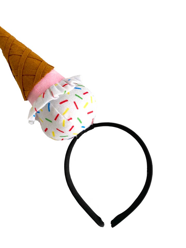 Ice Cream Cone Headband Costume Accessory for wholesale by Dress Up America