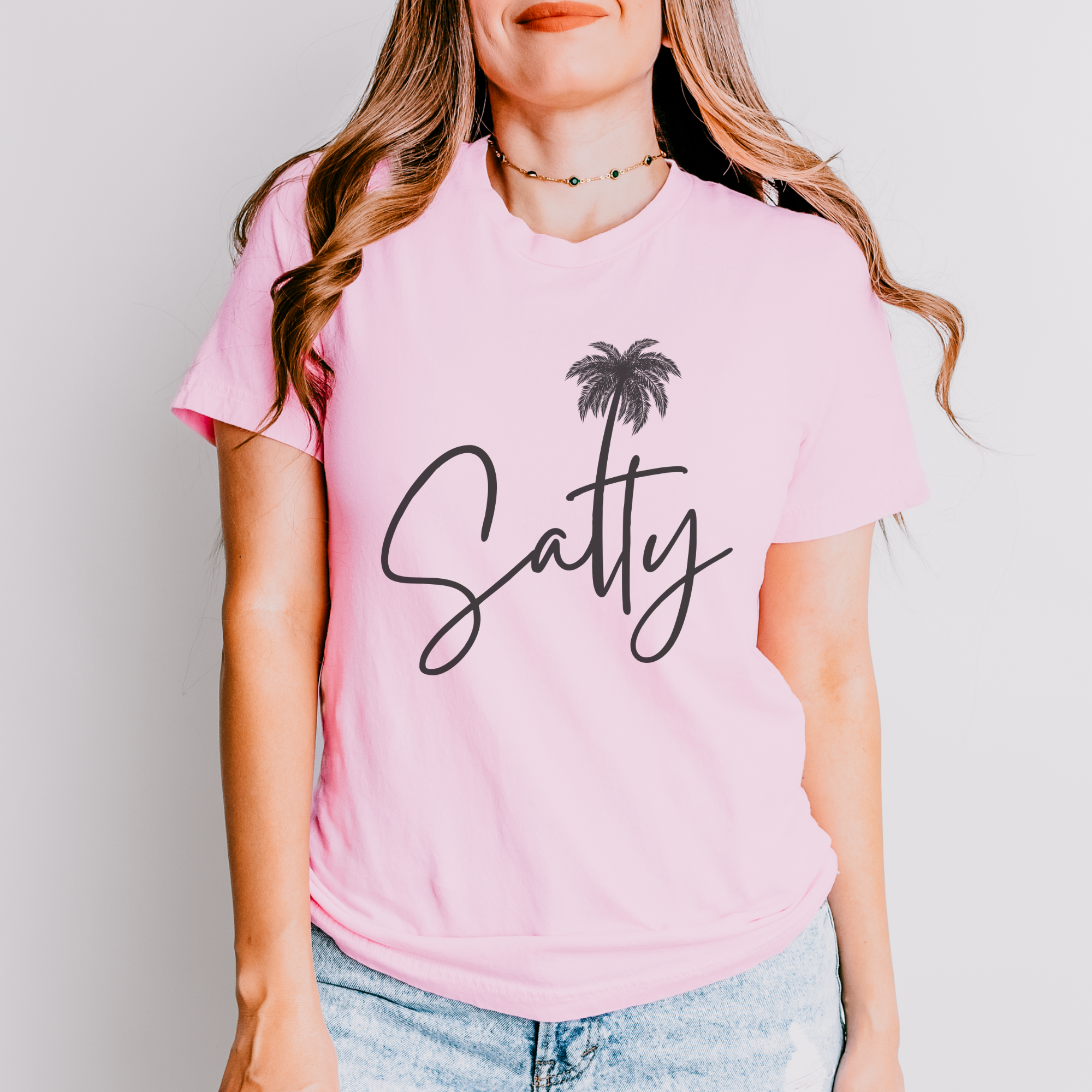 Trendznmore - Modern Graphic Apparel - Vente T-shirt à imprimés – femme - T-shirt illustré Salty Beach4