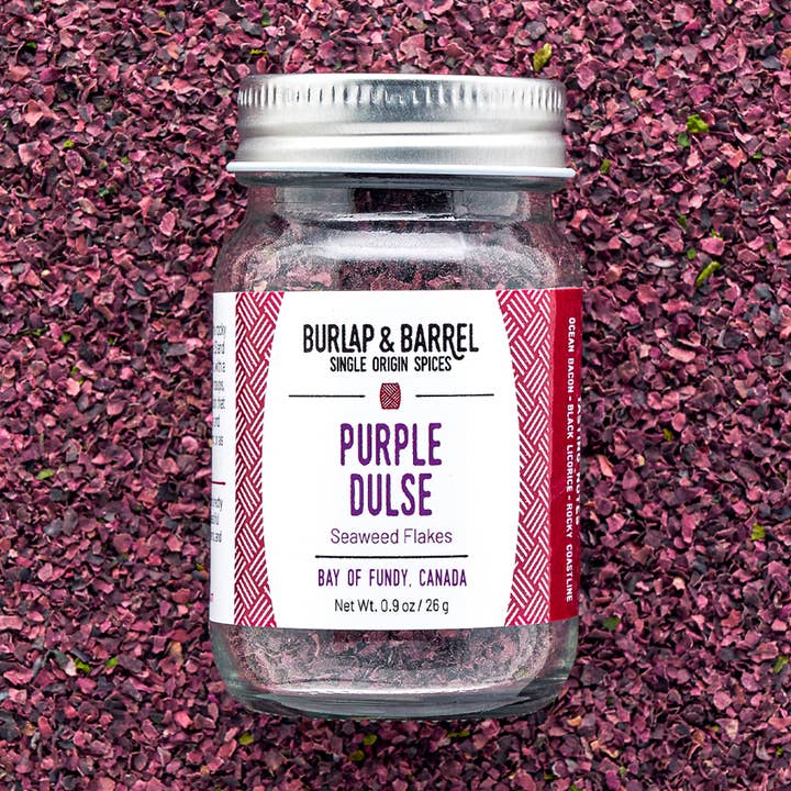 Purple Dulse Flakes - Single Origin Spice & Seasoning for wholesale by Burlap & Barrel