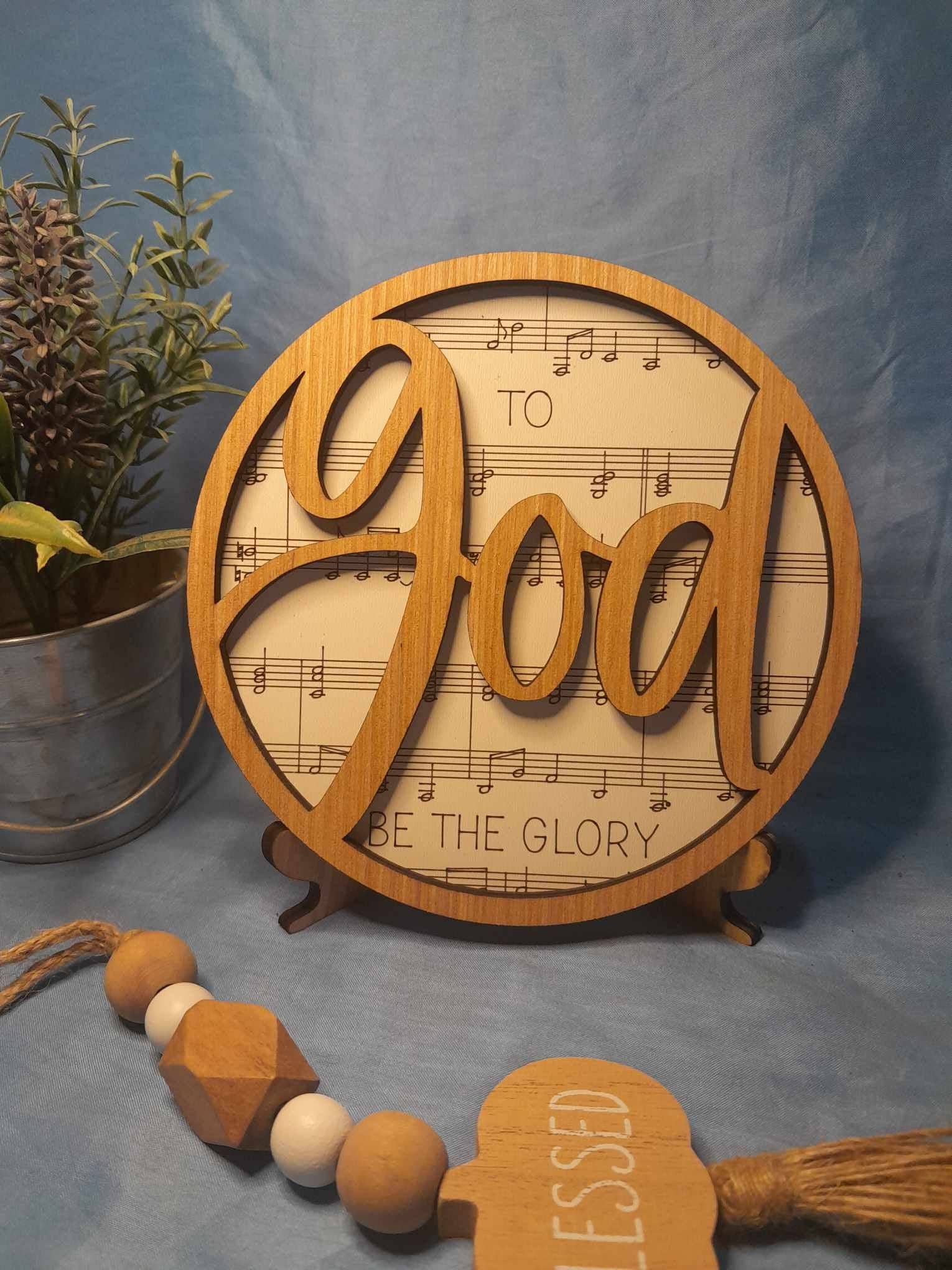 Heartland Decor - Wholesale Sign - Lyric Round Signs with stand, 15 songs to choose from13