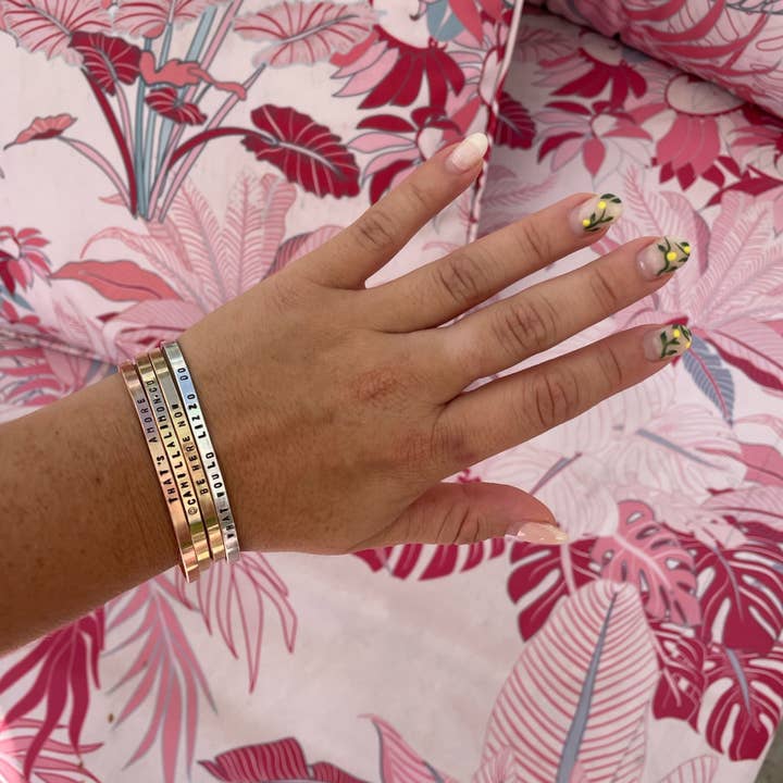 Camilla Limón - Wholesale Cuff Bracelet - You Are Magic. You Are Worthy. You Are Enough. Cuff Bracelet14