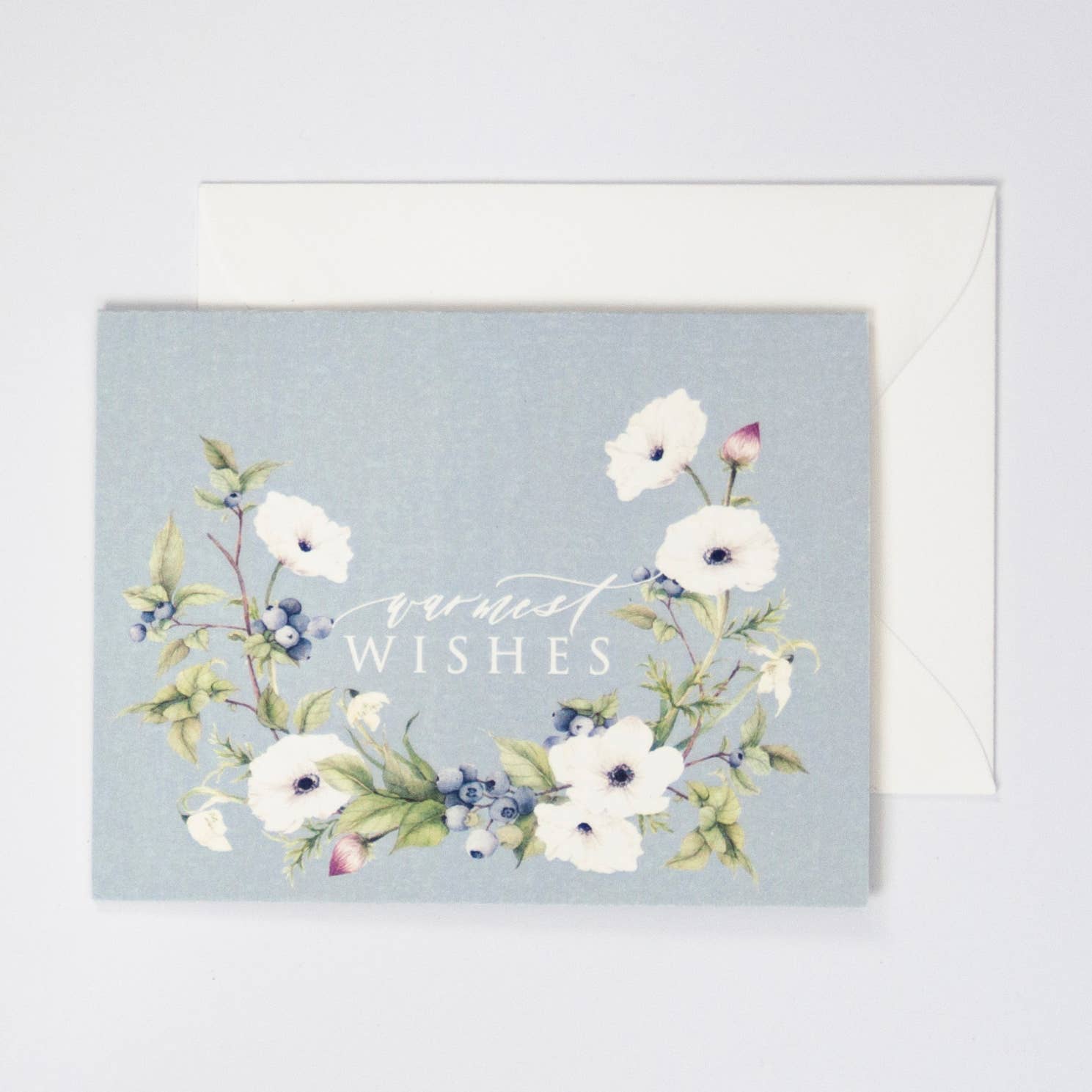 Seniman Calligraphy – postal de Natal por atacado – Cartões de Natal de desejos mais calorosos - Caixa de 50