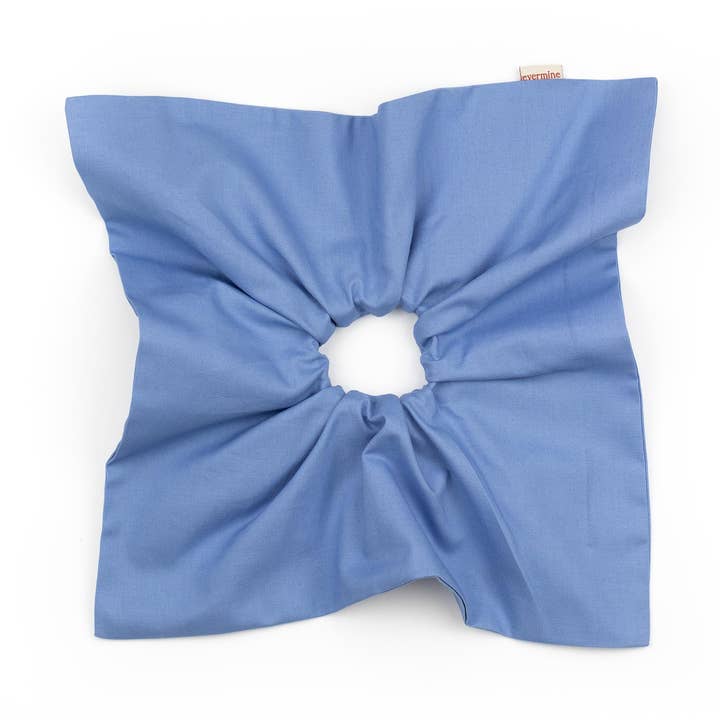 Big scrunchie - Square Midnight CornflowerBlue for wholesale by Evermine Accessories
