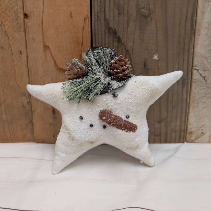 Vintage Star Snowman for wholesale by A.T. Imports