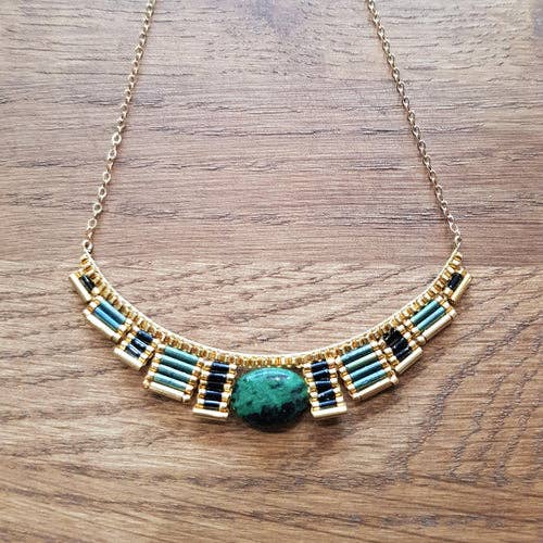 Osiris Rubis Zoisite halskæde for engroshandel hos C'cedille