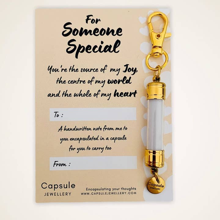Capsulet - Wholesale Keychain - Unisex - For Someone Special Capsule Original Keychain1