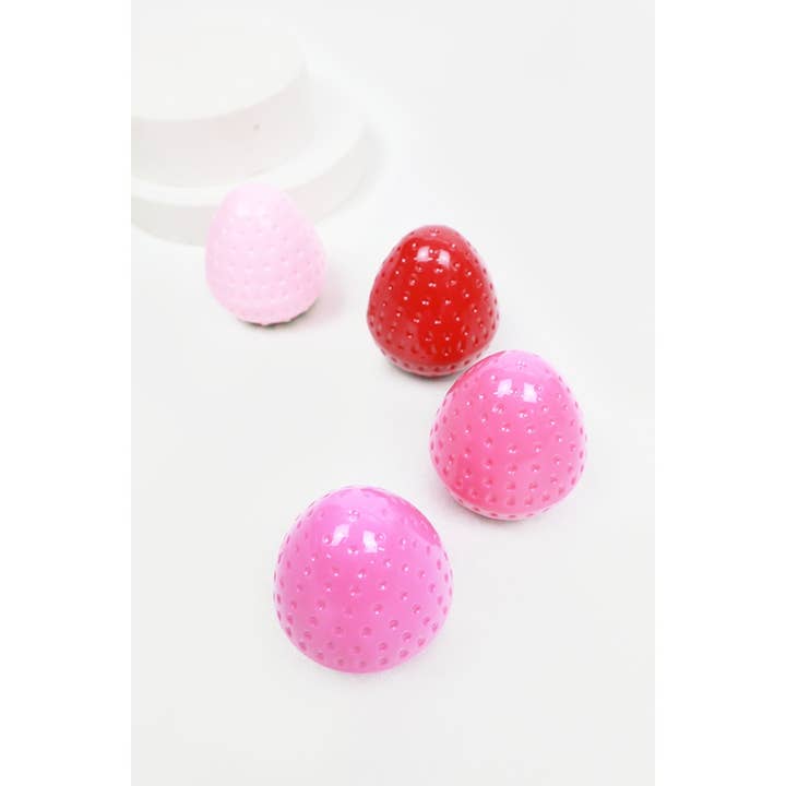 MIX COLOR 24-Pcs Strawberry Lip Balm Set for wholesale on Faire