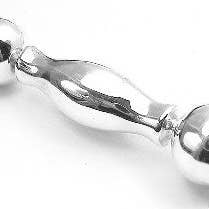 Sterlingsølv mindebaby rangle gave til forældre for engroshandel hos Silver Insanity