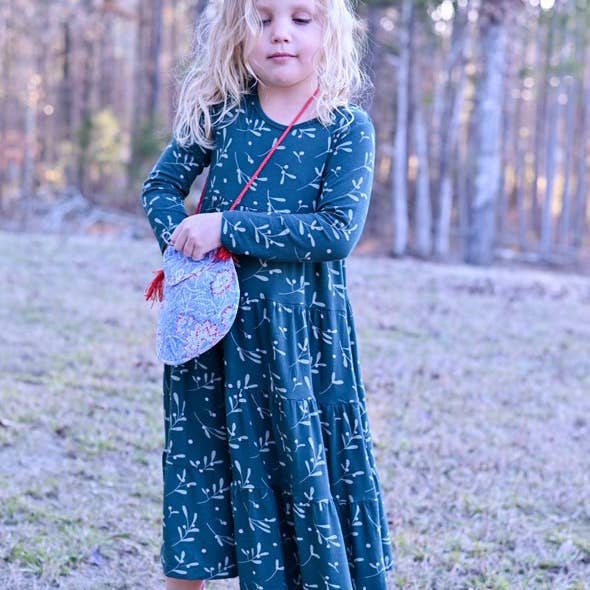 Meerahi - Wholesale Crossbody Bag - Kids - Quilted Floral Little Girl Purse | Mini Shoulder Bag