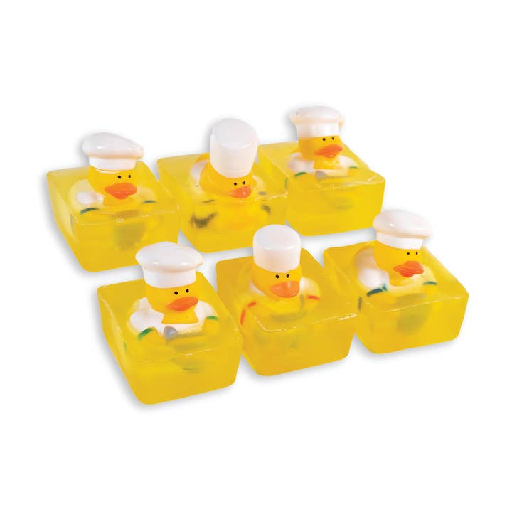 Chef Duck Toy Soap for wholesale by Heartland Fragrance