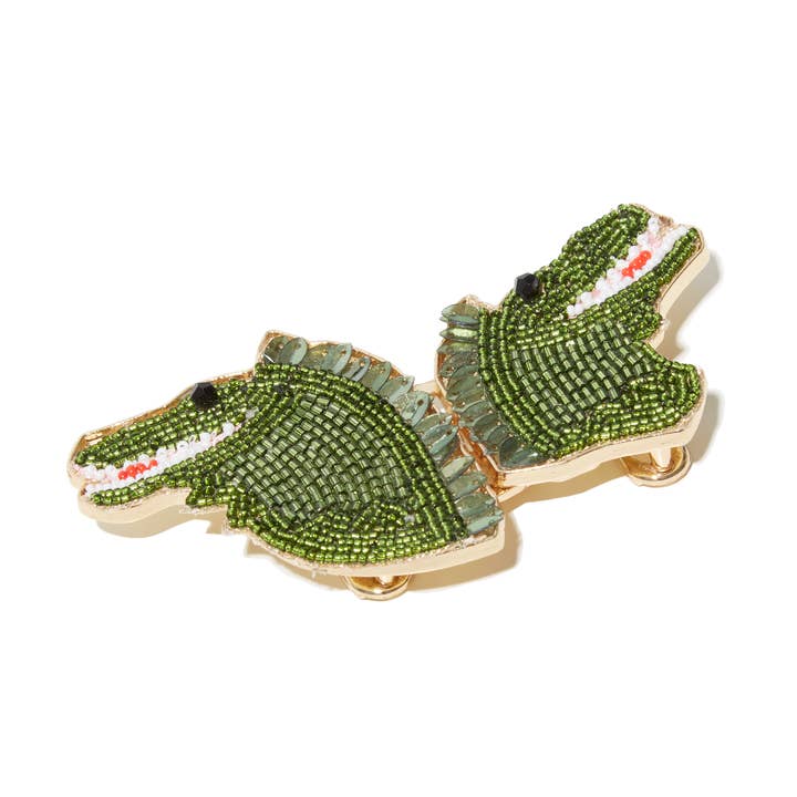 Hebilla de cinturón de cocodrilo para venta al por mayor de Love, Ceil