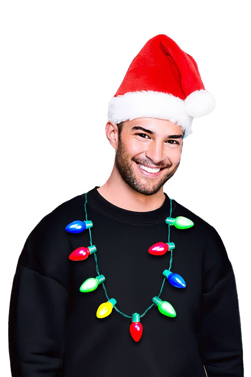 Cap Zone - Wholesale Christmas Decoration - Christmas LED String Light Bulb Necklace - 9 Bulb2