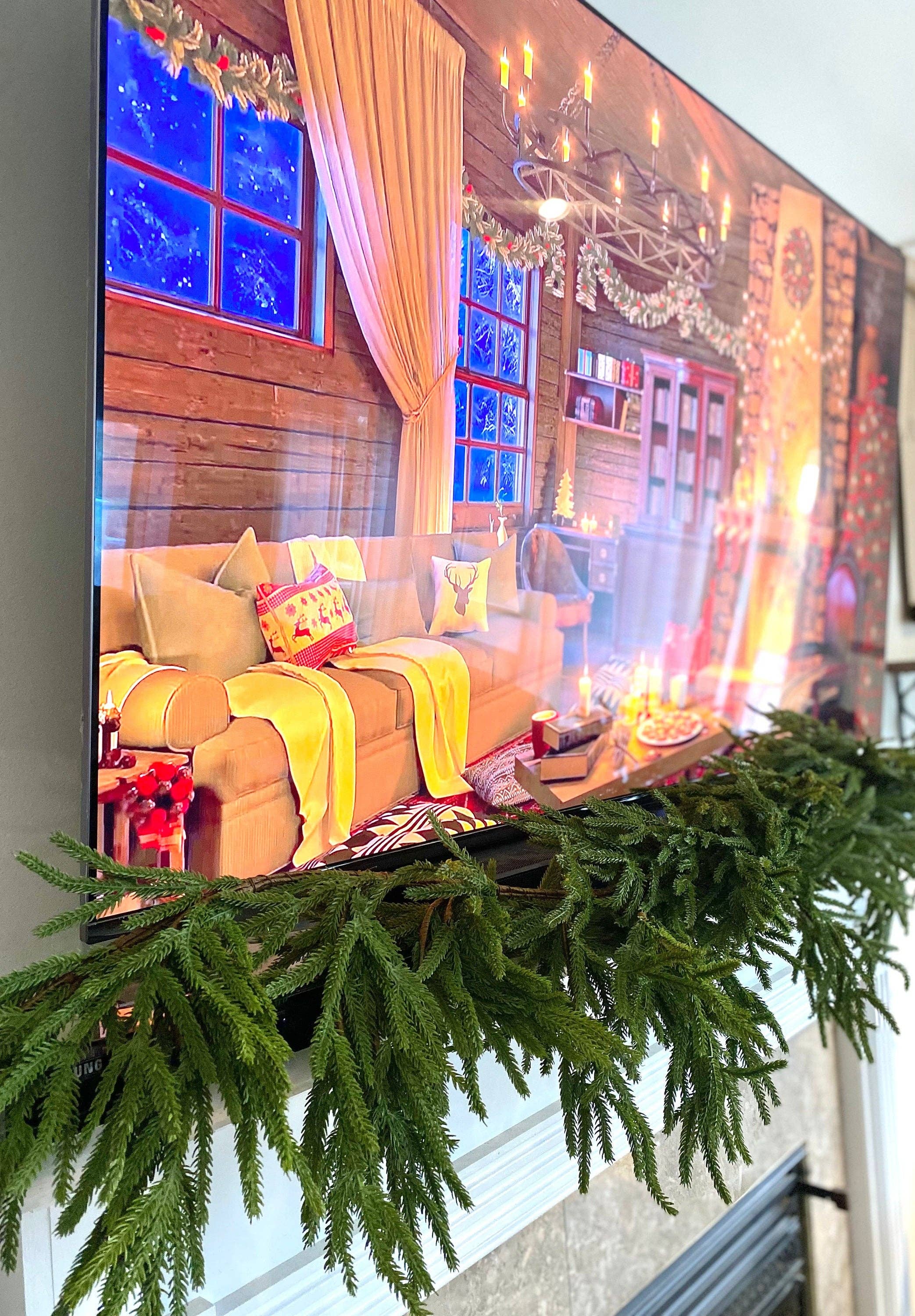 Journey Decor – wholesale Bunting/garland – Real Touch Norfolk Pine Garland6