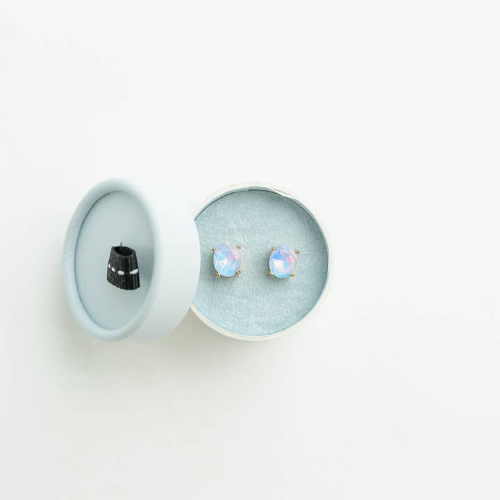 Violet & Brooks - Wholesale Stud/Post Earrings - Crystal Powder Boxed Earring5