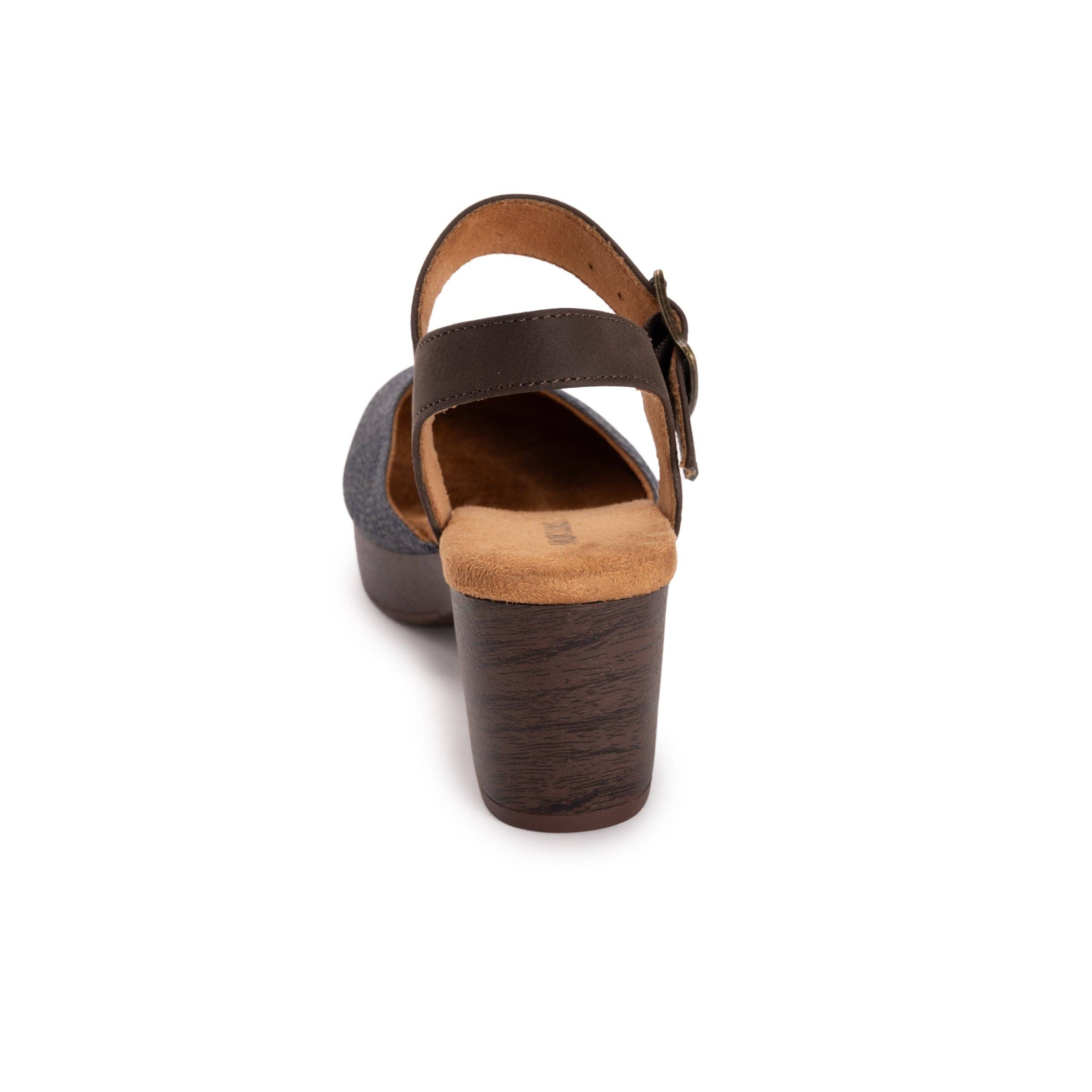 Muk Luks - Wholesale Sandals - Women's - MUK LUKS Women's Merritt Closed Toe Quarter Strap Shoe18