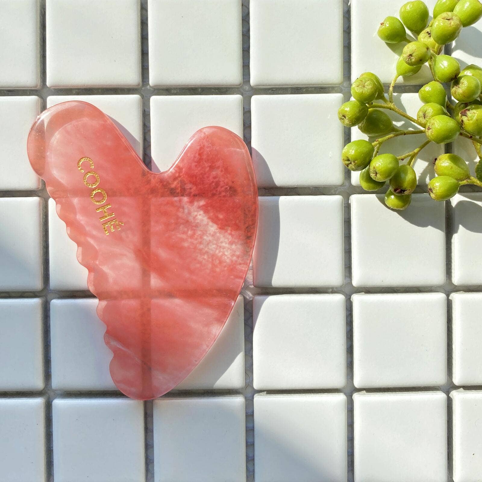 COOHE - Wholesale Gua Sha Tool - Gua Sha Red Fluorite Quartz2