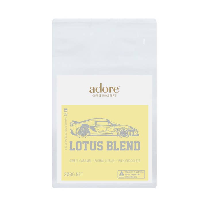 Adore Tea - Wholesale Ground coffee - Adore Coffee Lotus Ground 200g0