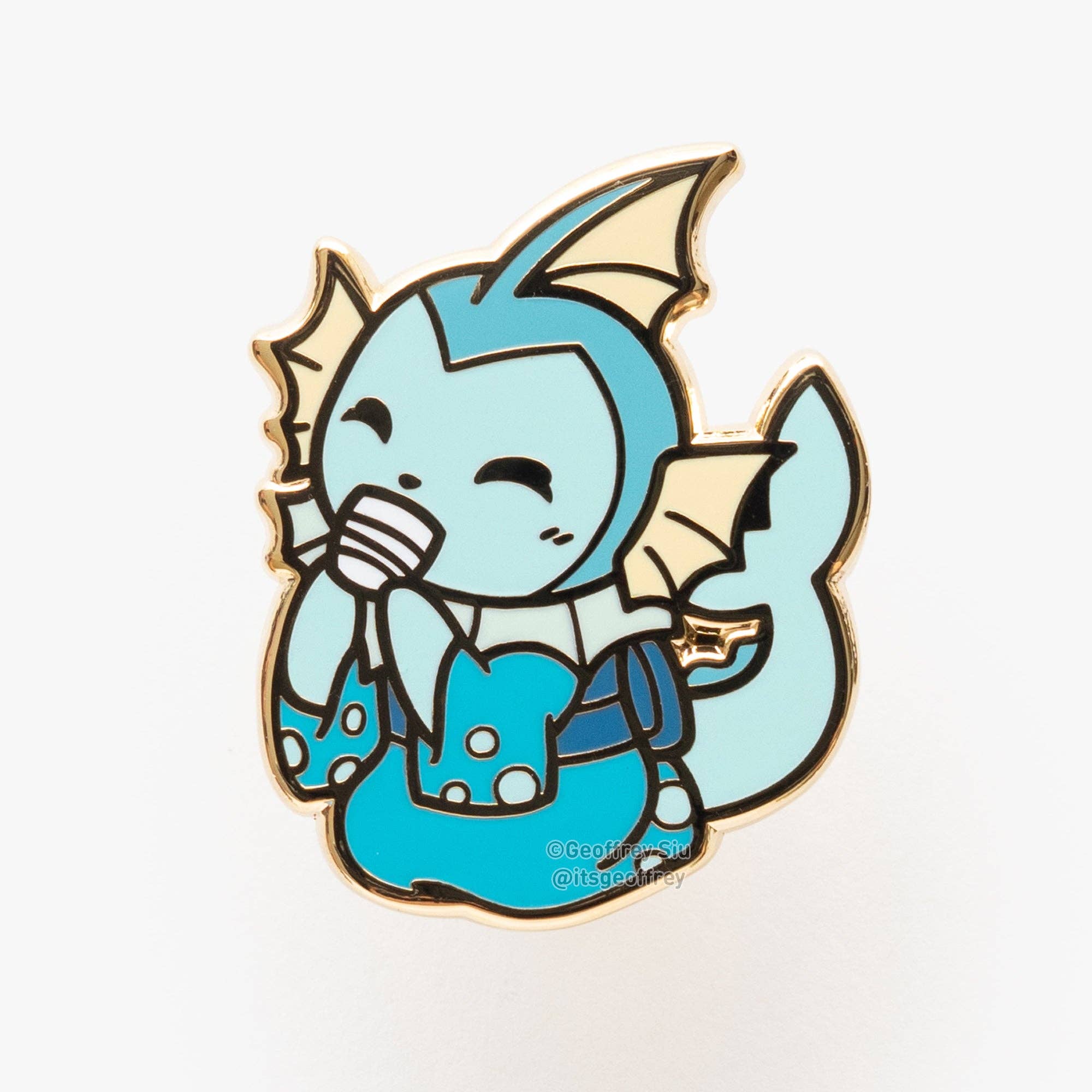 Geoffrey Siu Art LLC - Wholesale Lapel Pin/Button - Teaveelution Pokema'am Hard Enamel Pins1
