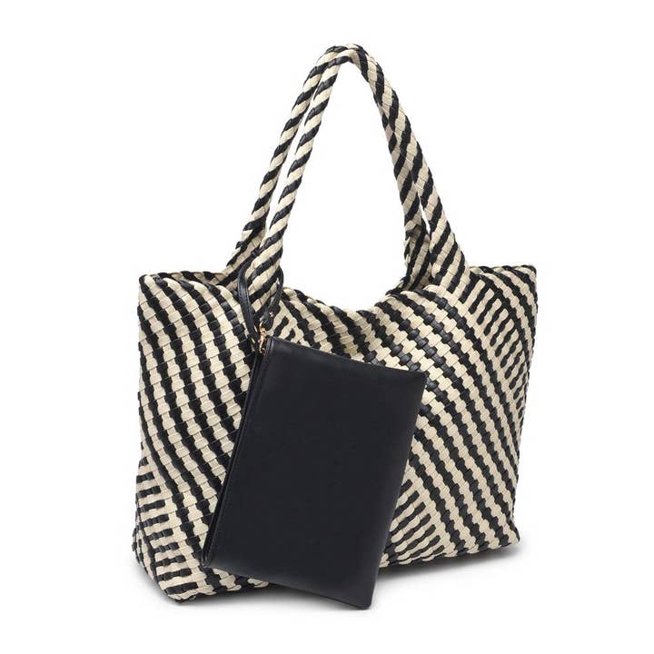 Moda Luxe – Engroshandel Tote bag - Dame – Solana flettet taske