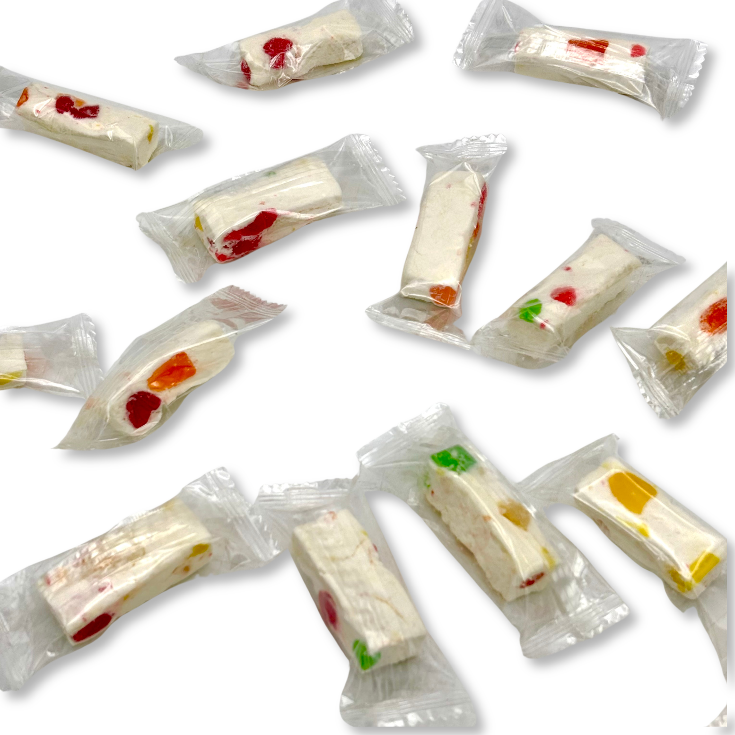 Candy In Bulk - Wholesale Hard Candy - Golden Bonbon Fruity Jujube Nougat Candy – Individually Wrapped – Bulk Value Pack1