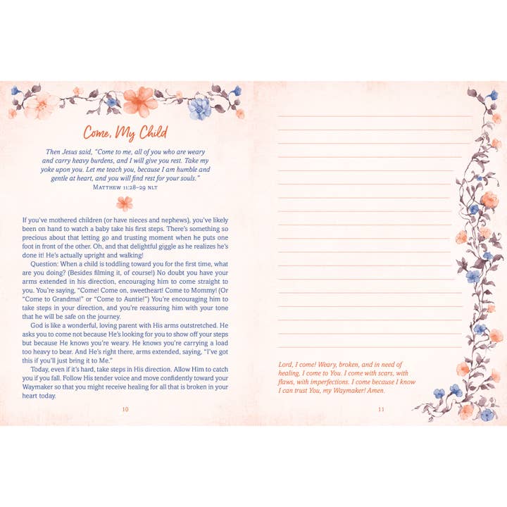 Barbour Publishing, Inc. - Wholesale Journal/Diary - The Waymaker Devotional Journal1