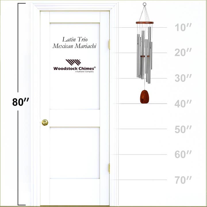 Woodstock Chimes - Wholesale Wind Chime - Latin Trio™ - Mexican Mariachi3