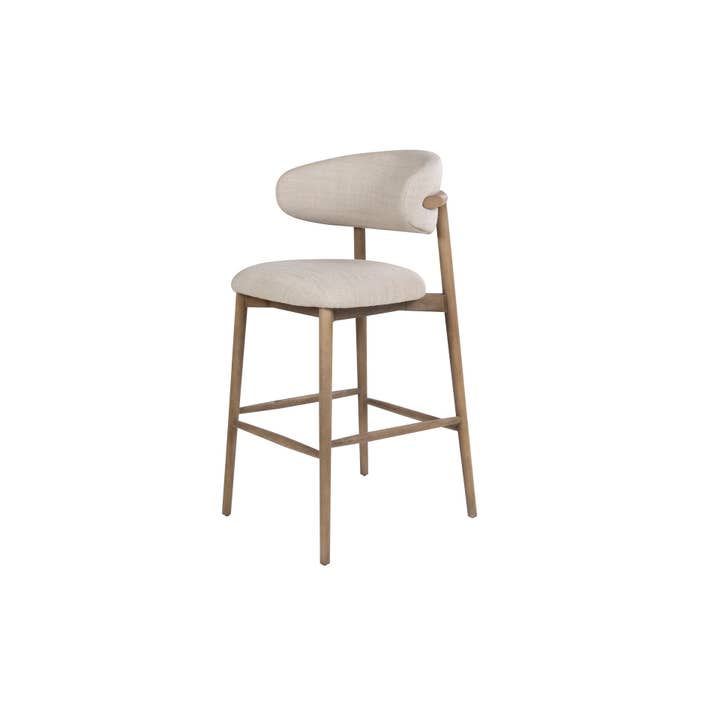 Barstol Ask Beige 59x58x107 cm #2 för wholesale av Ethan Chloe - GARPE GROUP - GARCIA PÉREZ Y CÍA S.L.