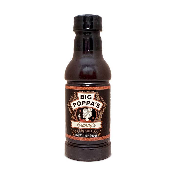 Big Poppa's Granny's BBQ Sauce - 18oz for wholesale by Big Poppa Smoker