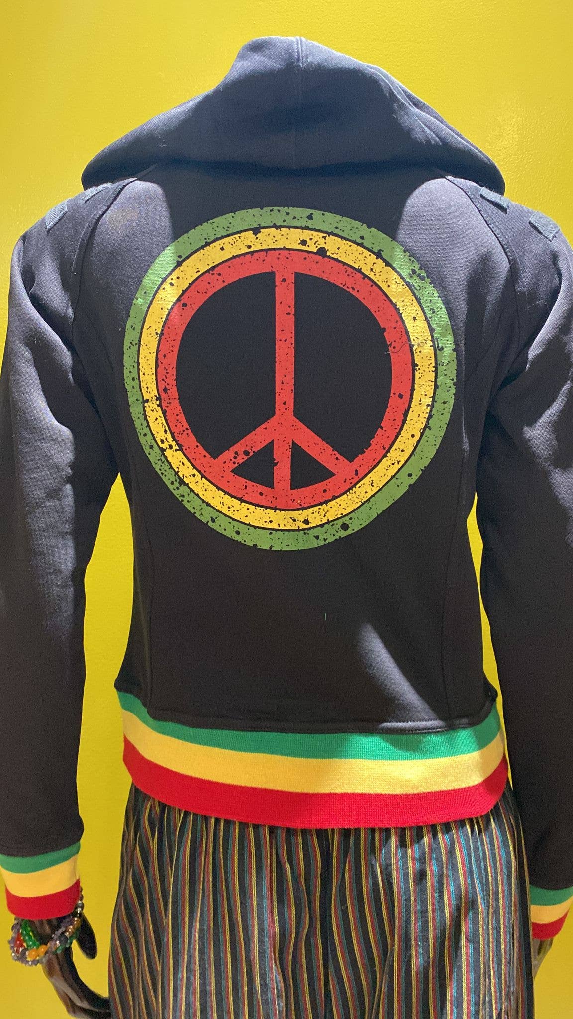 Katmandu Trading Co. - Wholesale Hoodie - Unisex - Rasta Hoodie - Bob Says One Love7